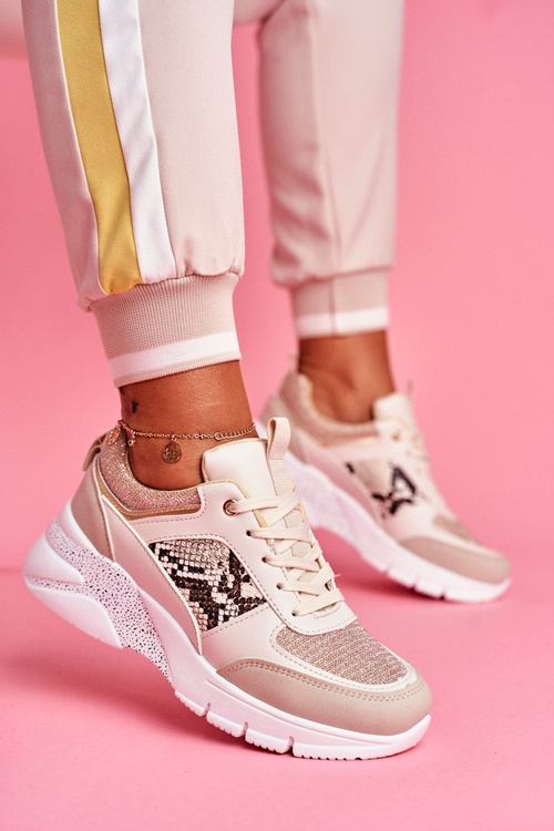 Dámská Sportovní Obuv béžová Lisbon