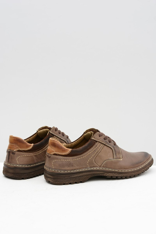 Pánska hnedá topánky Ernesto Natural Leather