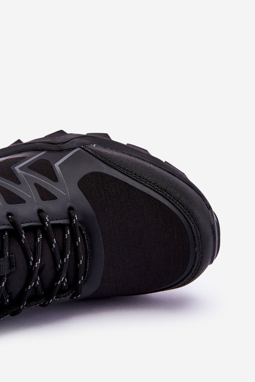 Pánska trekkingová softshell trekking topánky čierny Jack