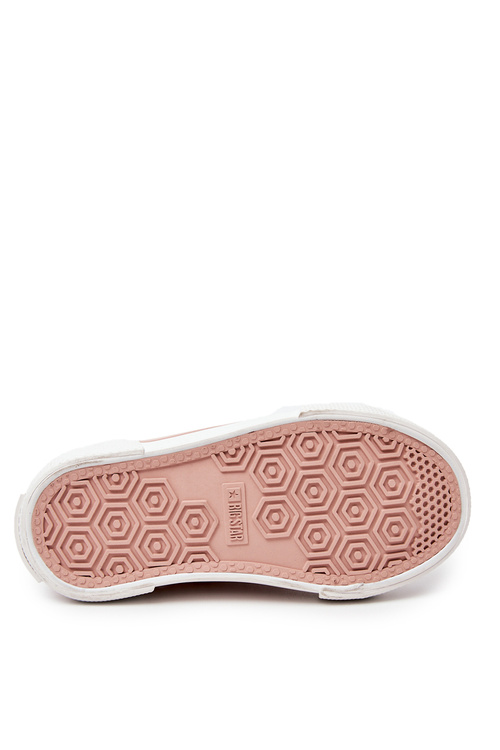 Veľká hviezda JJ374166 Svetlo ružové tenisky