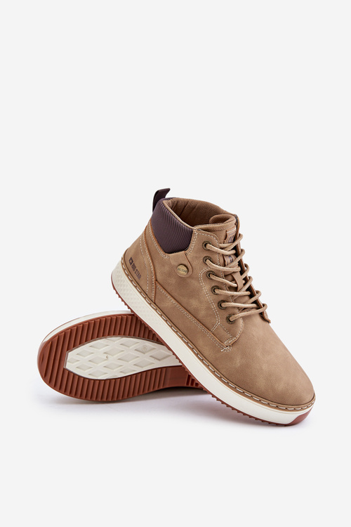 Šnurovacie Pánske Topánky Big Star OO174560 Hi-Poly System Hnedé