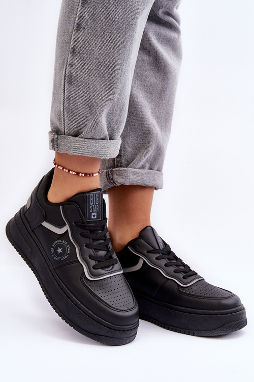 Dámske športové topánky tenisky Big Star MM274232 čierna