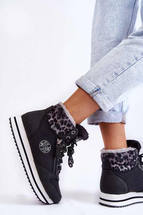 Izolované topánky žien Lee Cooper LCJ-22-31-1448 čierna