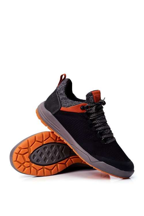 Pánske športové topánky Big Star Black FF174279