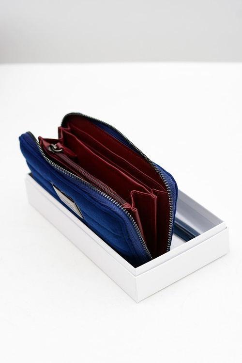 Diana & Co Wad's Big Navy Blue Wallet