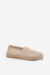 Dámske Espadrilky S Pletením Vinceza 13624 Béžové