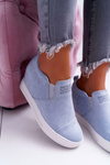 Dámská obuv sneakers tenisky Lu Boo modré Kaori