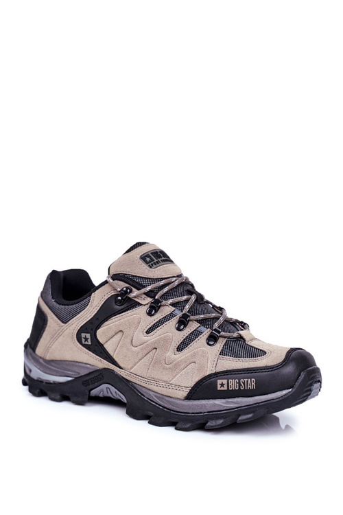 Pánske trekkingové topánky Big Star Outdoor Grey GG174281