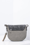 Lady's Handbag Dark Silver