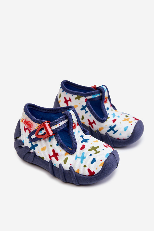 Papcia Befado Papcia Apia 110p463 biela a námornícka modrá