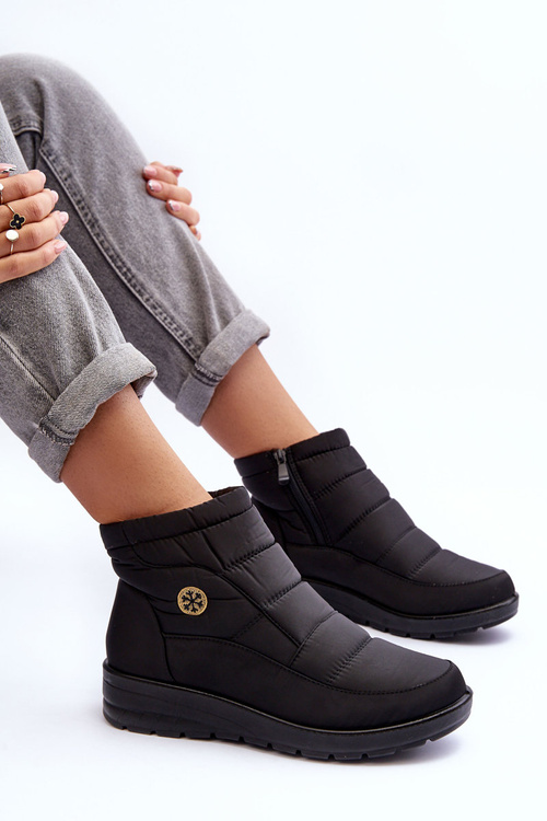 Dámske snehové topánky čierne Helis