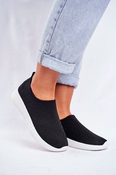 Dámske športové športové strekovacie topánky Black Hopin