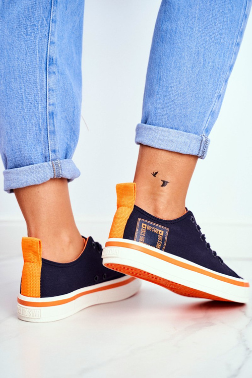 Dámska veľká hviezda Navy Blue tenisky FF274A070