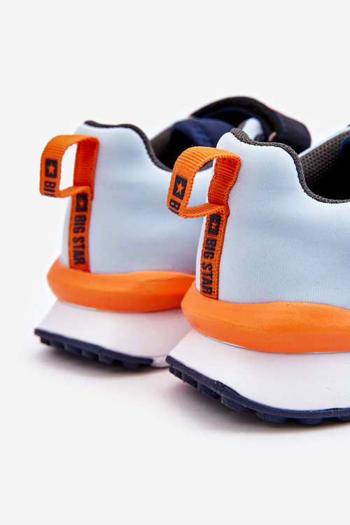 Nízka detská športová topánka Pamäťový penový systém Big Star LL374215 Navy modrá