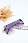 Trendy sluneční brýle 400UV Prius V310 Gradient zlato-fialové
