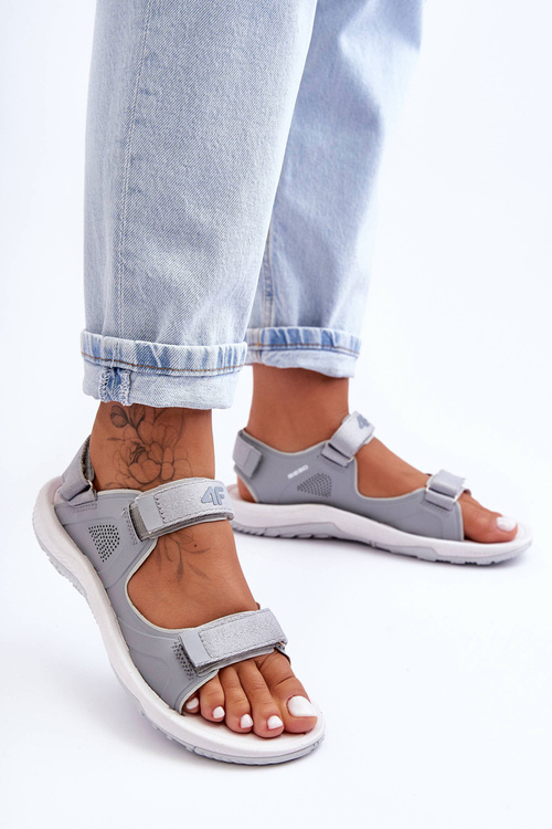 Dámske športové sandále 4F 4FSS23FSANF016-27S Grey