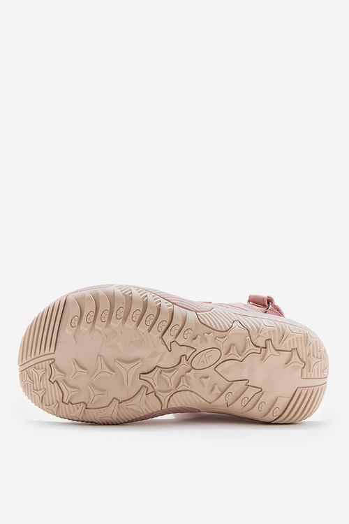 Dámske športové sandále 4FRSS24FSANF057-56S Pudrová Ružová