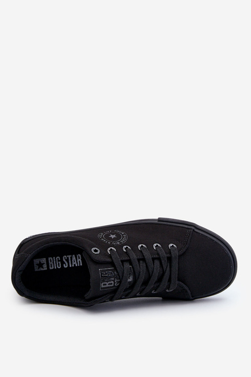 Pánske tenisky s nízkym materiálom Big Star LL174078 čierna
