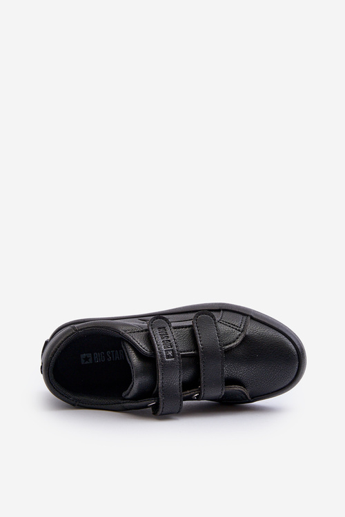 Dětské tenisky na suchý zip Big Star NN374006 Černé