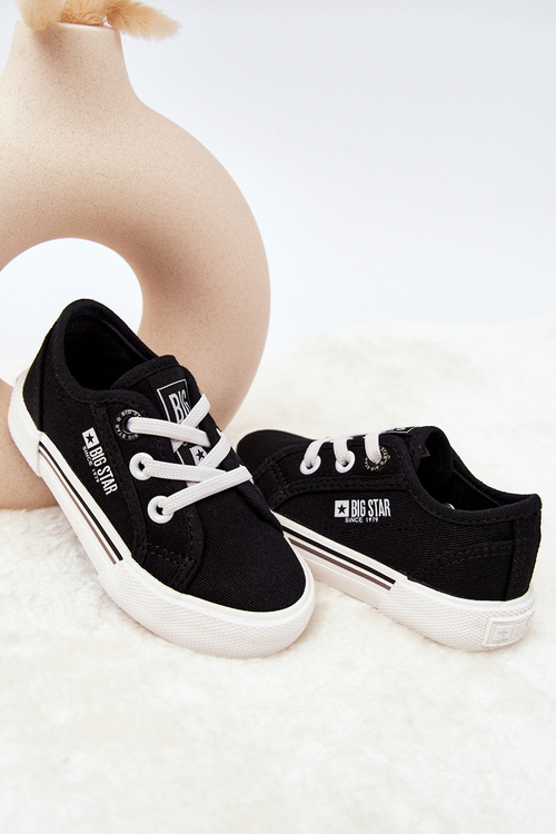 Nazouvací tenisky Big Star JJ374169 Černé