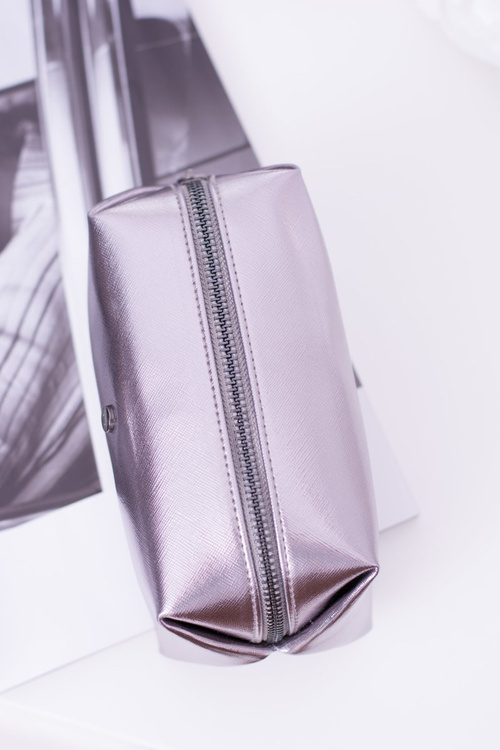 Kozmetička Saszetka Monnari Metallic Grey
