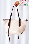 Kabelka Shopper Přes Rameno NOBO K3180 Světle Béžová