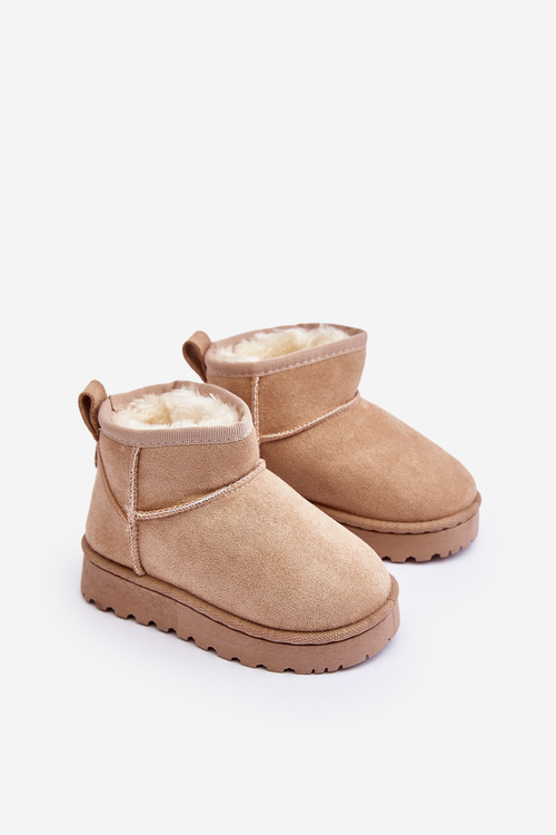 Dětské zimní boty s polstrováním Bežové Nallita