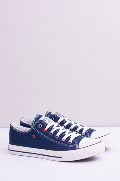 Big Star nízké pánské modré tenisky T174101