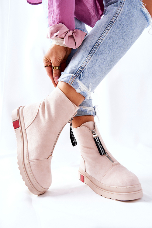 Ženské topánky na platforme Beige Charlee