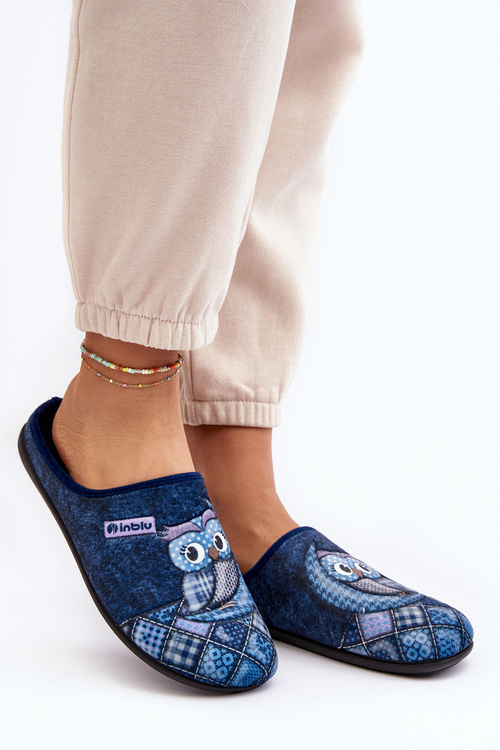 Domáce žabky flops inblu gf000018 NAVY BLUE