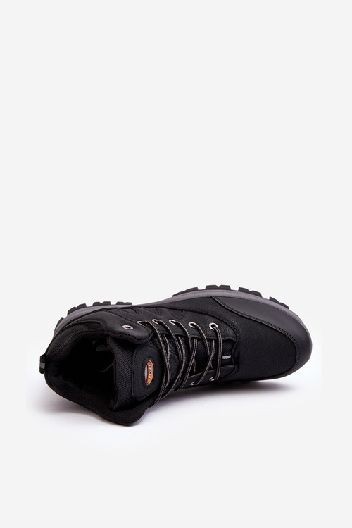 Mužské Klasické Trekové Boty Černé Gometti