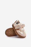Detské tenisky na suchý zips béžové Tromella