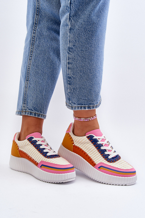 Dámske Tenisky Na Platforme Multikolor Redala