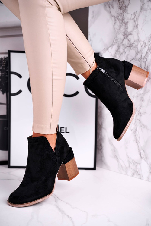 Dámske topánky na stĺpiku snívaním čierneho Meliori Dream