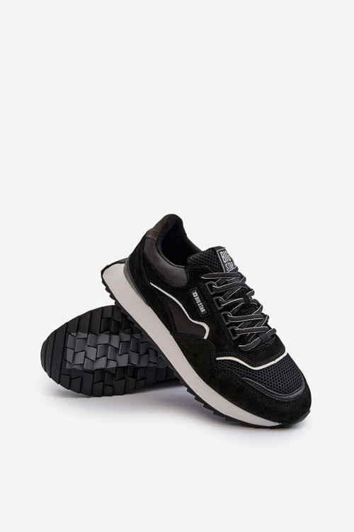 Pánské tenisky Big Star NN174321 s paměťovou pěnou Černé