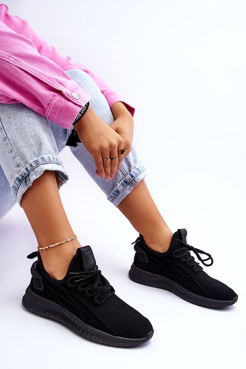 Dámske posuvné tenisky Big Star LL274711 čierna