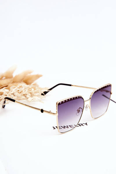 Velké sluneční brýle Prius V303 Gradient Černá