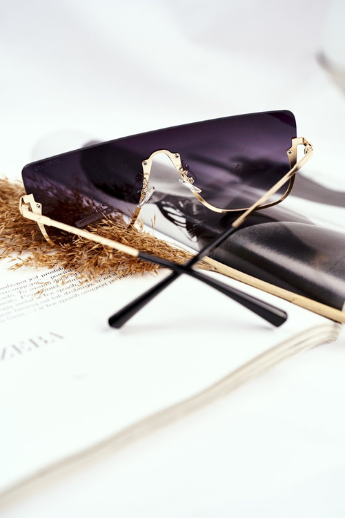 Sluneční Brýle Prius PRE-37 Zlaté Černá Přechod