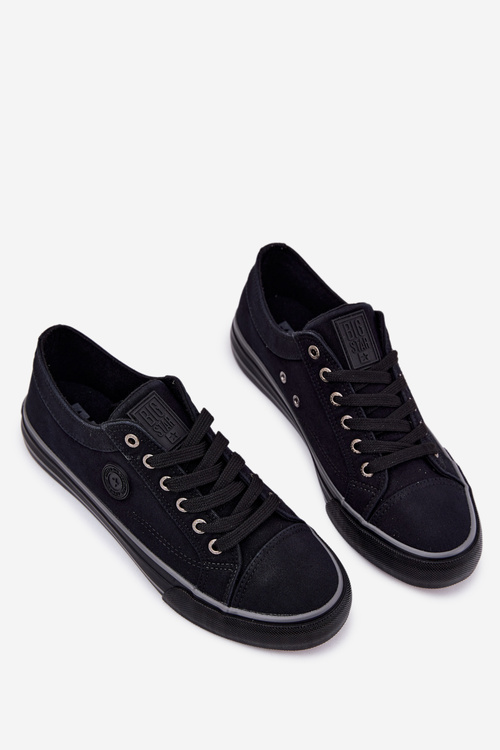 Pánske Textilné Tenisky Big Star RR174338 Čierne