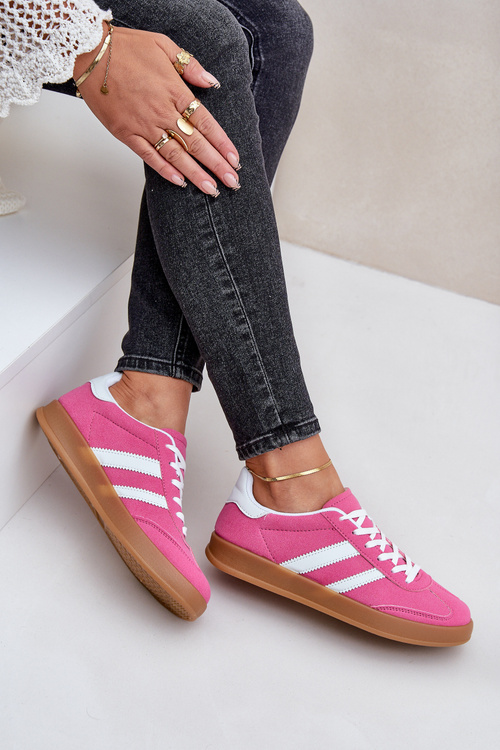 Dámské Nízké Tenisky Fuchsie Ennorwen