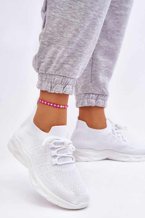 Pošmykla dámska športová topánky biela Ellison