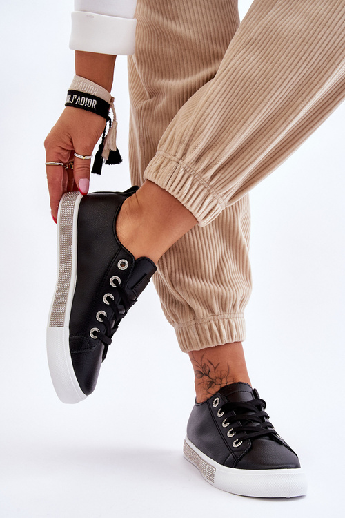 Dámské nízké tenisky Černý a bíle Demira