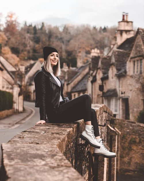 Dámské Kotníkové Boty Bílé Buena