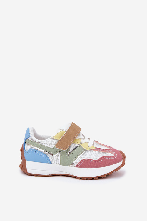Dětské sneakersy na suchý zip multikolor Tezzu