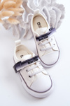 Detská nízka veľká hviezda JJ374075 Biele tenisky