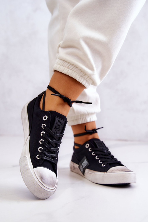 Dámské tenisky BIG STAR JJ274354 černé-Bíle