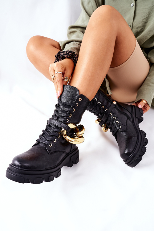 S. Barski Dámské Kotníkové Boty Černé Jensen