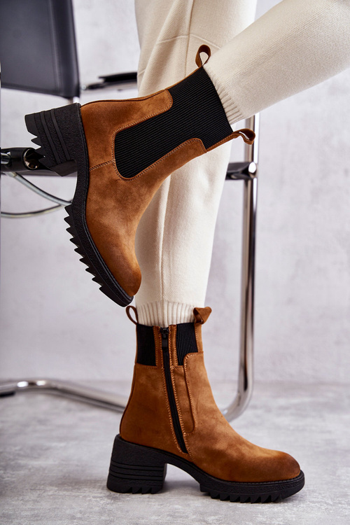 Dámske izolované vysoké podpätky Camel Abella