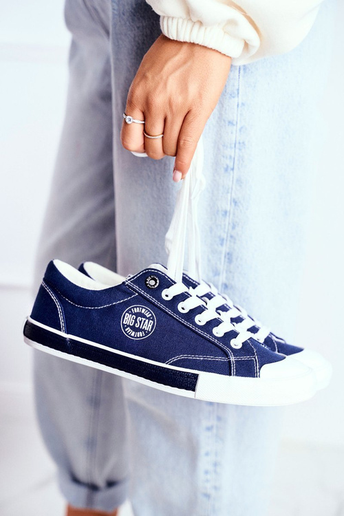 Dámske tenisky Big Star Navy FF274229