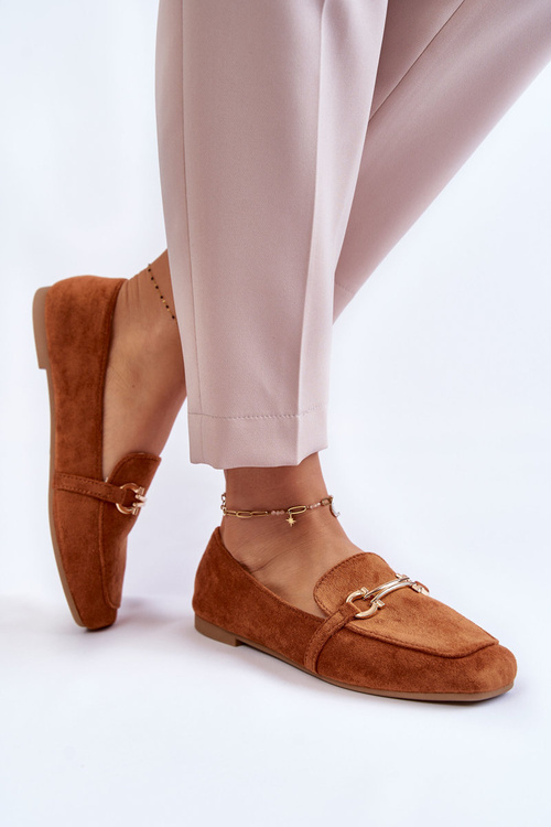 Camel Roddie Classic Suede Loafers